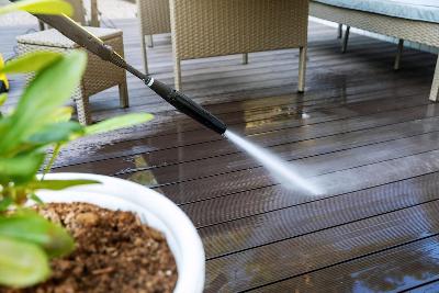 Gardening Services In Surrey patio and decking cleaning